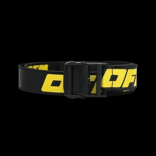 OFF-WHITE H35 Tape Industrial Belt Black/Yellow