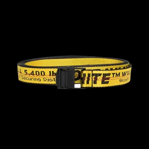 Off-White Mini Industrial Belt 'Yellow'