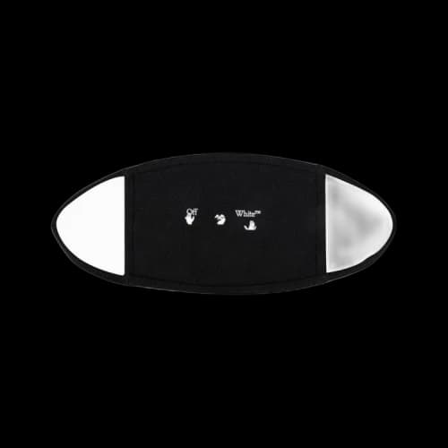 Off-White Logo Mask 'Black/White'