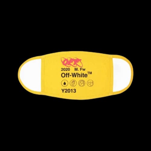 Off-White Industrial Y013 Mask 'Yellow'