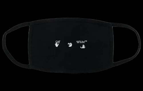 Off-White Logo Mask 'Black/White'
