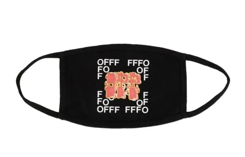 Off-White Graffiti Mask 'Black/Red'