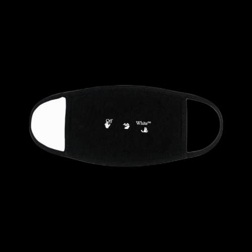 Off-White Logo Mask 'Black/White'