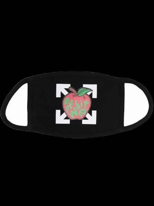 OFF-WHITE Apple Arrow Face Mask Black