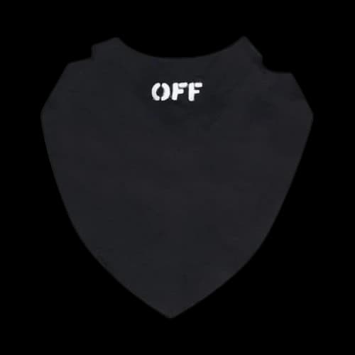 Off-White Off Bandana Mask 'Black/White'