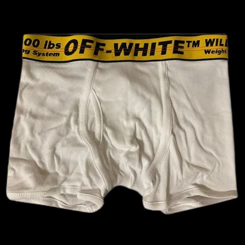 Off-White Classic Industrial Waistband Boxers 'White'