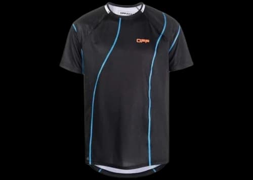 OFF-WHITE Active Logo Mesh T-Shirt Black