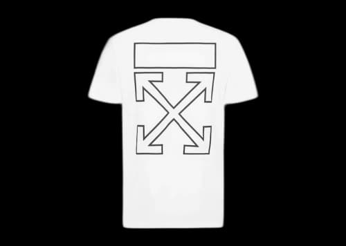 OFF-WHITE Arrow Outline S/S Sport T-Shirt White/Black