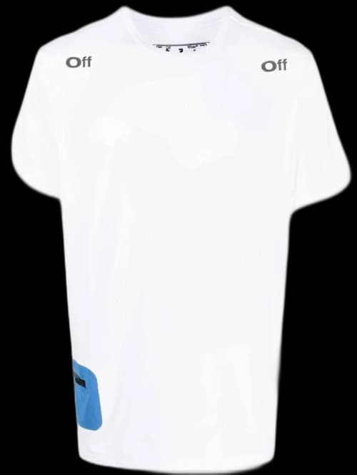 OFF-WHITE Logo-Print T-shirt White/Black