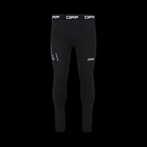 Off-White Technical Fabric Leggings 'Black/White'