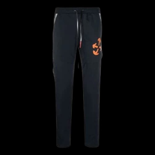 Off-White FW21 Arrow Pattern Printing Sports Pants/Trousers/Joggers Slim Fit Black