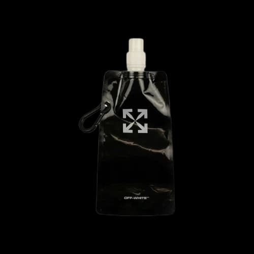 Off-White Flexible Logo Water Bottle 'Black'