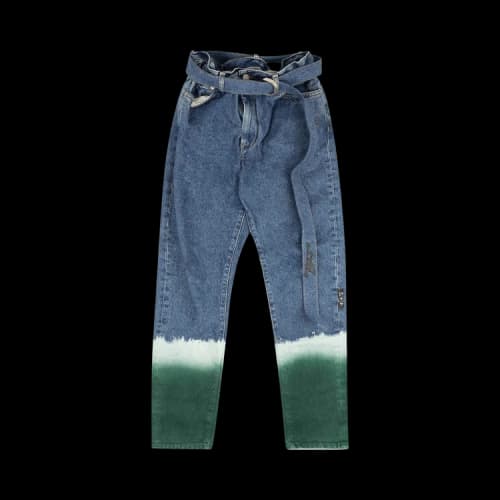 Off-White Degrade Belt Low Jeans 'Blue'