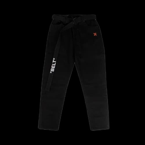 Off-White Belted Diag Jeans 'Black'