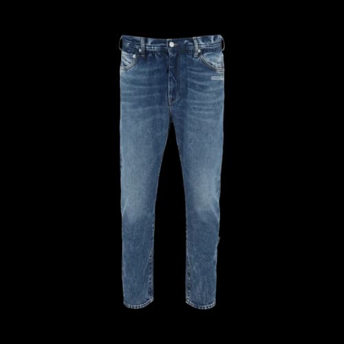 Off-White Slim Belt Jeans 'Indigo'