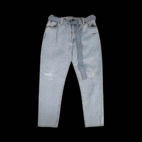 Off-White Adjustable Waist Jeans Pants 'Blue'
