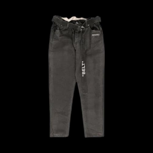 Off-White Slim Low Crotch Pant 'Black'