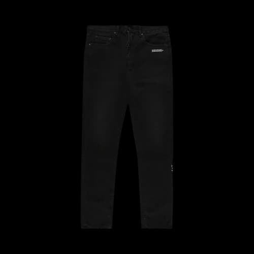 Off-White Slim Jeans 'Black/White'