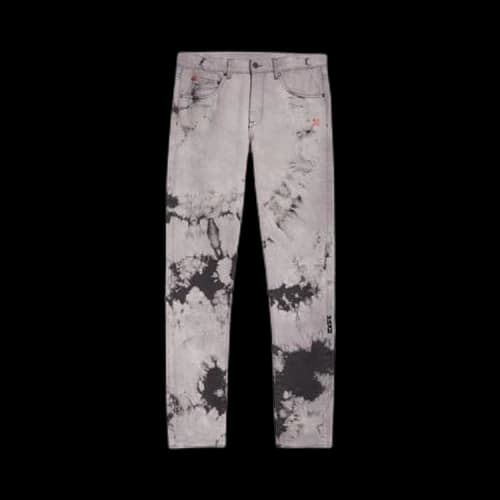 Off-White Tie Dye Slim Jeans 'Black'