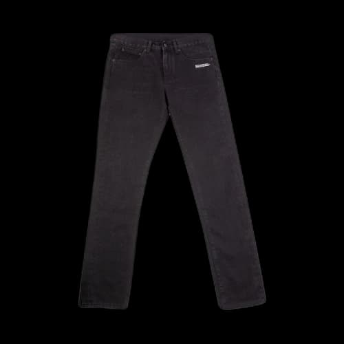 Off-White Diag Pocket Slim Jeans 'Black/White'