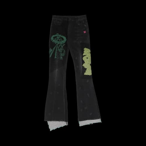 Off-White Skinny Stacked Jeans 'Vintage Black'