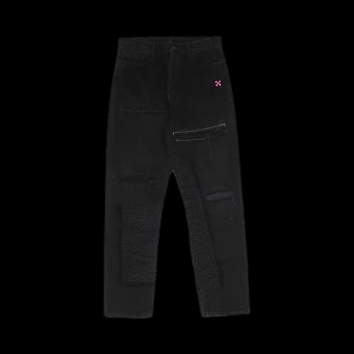 OFF-WHITE x EV BRAVADO 90s' Baggy Fit Jeans Black
