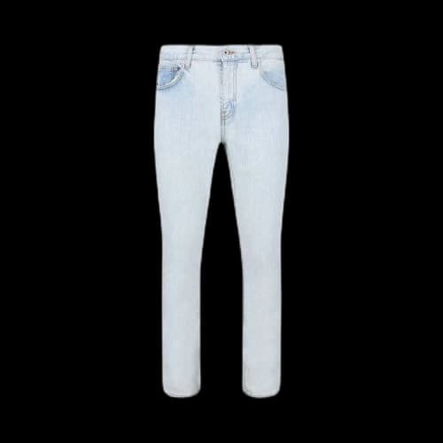 Off-White Diag Pocket Skinny Jeans 'Light Blue'