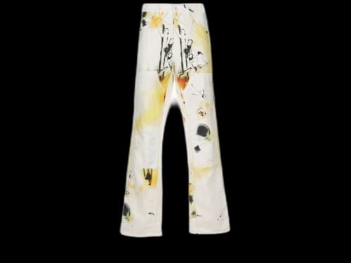 OFF-WHITE x Futura Carpenter Abstract Denim Pants All Over Multicolor