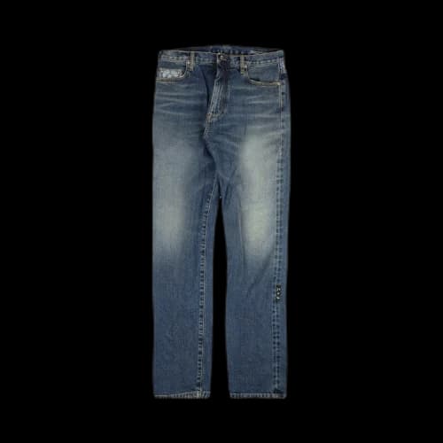 Off-White Bandana Quilt Pocket Jeans 'Blue'