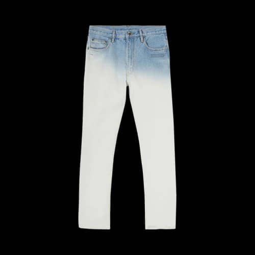 Off-White Corp Straight Leg Jeans 'Blue'