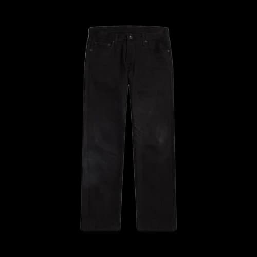 Off-White Diag Print Straight Leg Jeans 'Black/White'