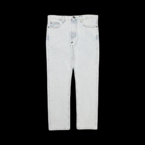 Off-White Diag Tab Arrow Slim Jean 'Bleach Blue'