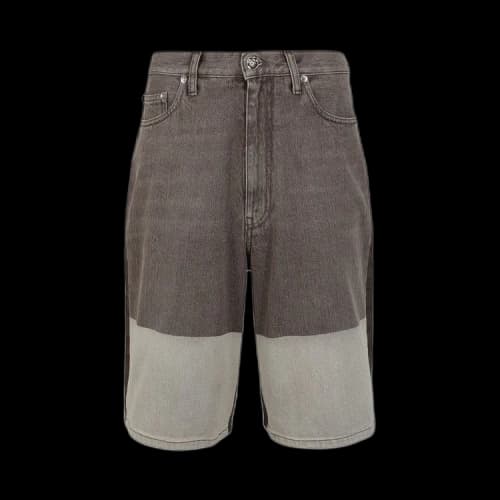 Off-White Mix Color Denim Shorts 'Brown'