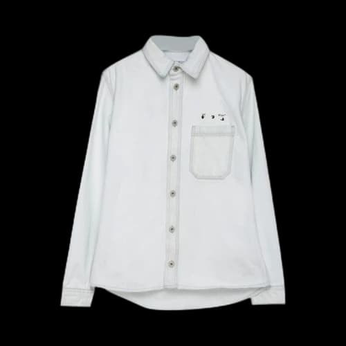Off-White Arrow Logo Printed Shirt 'White'