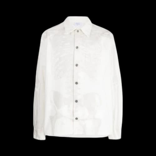 Off-White Body Scan Over Denim Shirt 'White'
