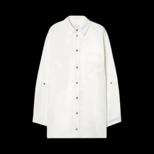Off-White 90s Logo Appliqué Shirt 'White'