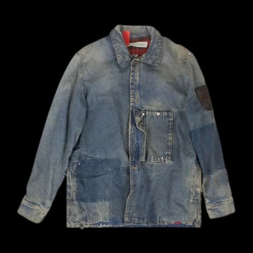 Off-White Denim Work Jacket 'Blue'