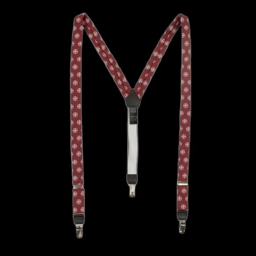 Off-White Off Cross Logo Suspenders 'Black'