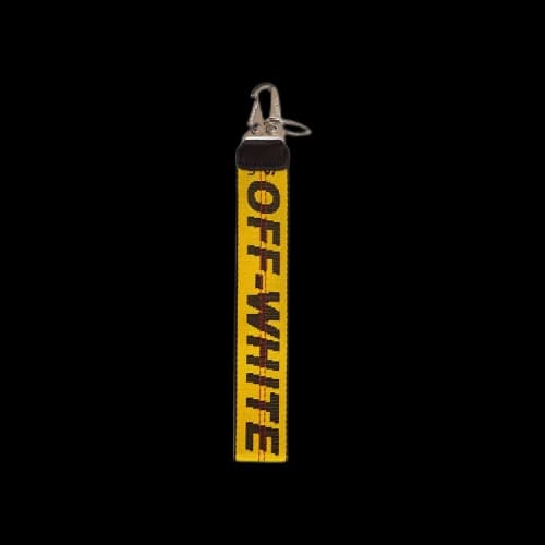 Off-White Classic Industrial Key Holder 'Yellow/Black'