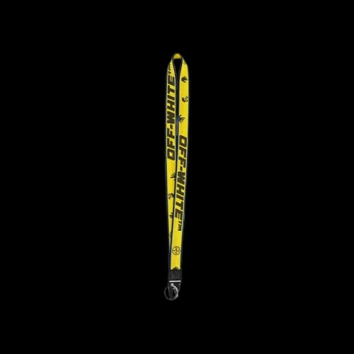 OFF-WHITE Industrial Neck Keychain (SS21) Yellow/Black
