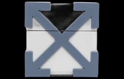Off-White Arrow Airpods Case 'Lightgrey'