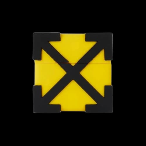 Off-White Arrow Airpods Pro Case 'Yellow/Black'
