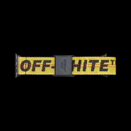 Off-White iWatch Industrial Belt Band 'Yellow/Black'