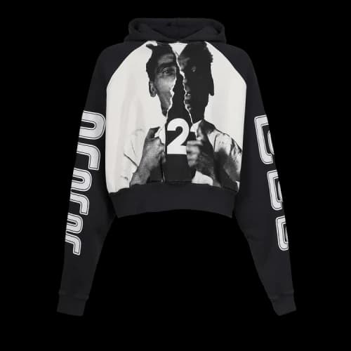RIVINGTON roi Rebis Open Up Agape Hoodie 'Black/Heather'