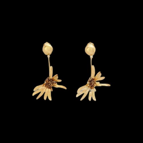 Marni Flora Daisy Earrings 'Gold'