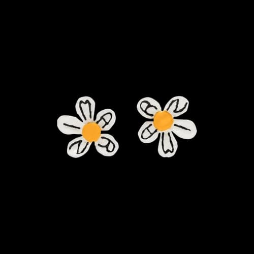 Marni Earrings 'Lily White'