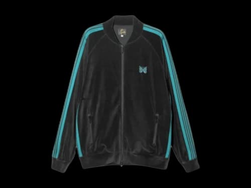 Needles R.C. C/PE Velour Track Jacket Black