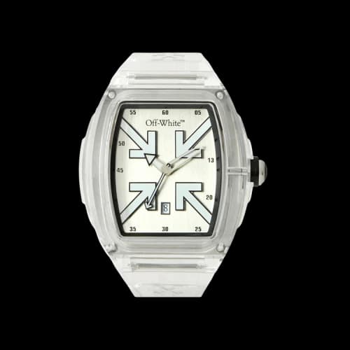 Off-White Beat Synthetic Watch 'Transparent'