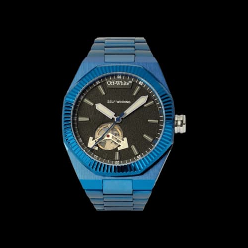 Off-White Side Note Automatic Watch 'Blue'