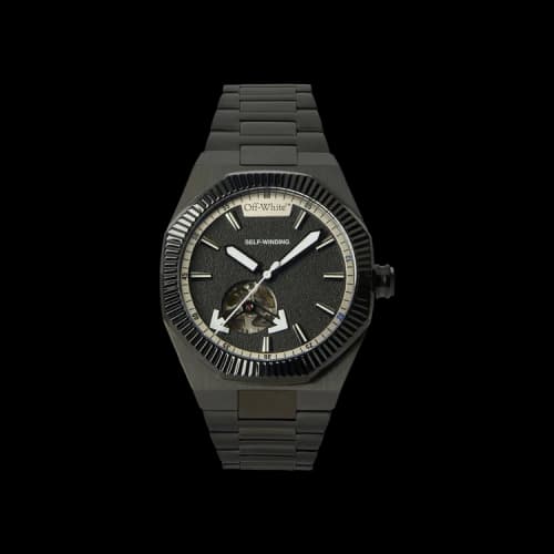 Off-White Side Note Automatic Watch 'Black'
